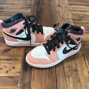 Little girl nike Jordan sneakers. Gently used, used twice